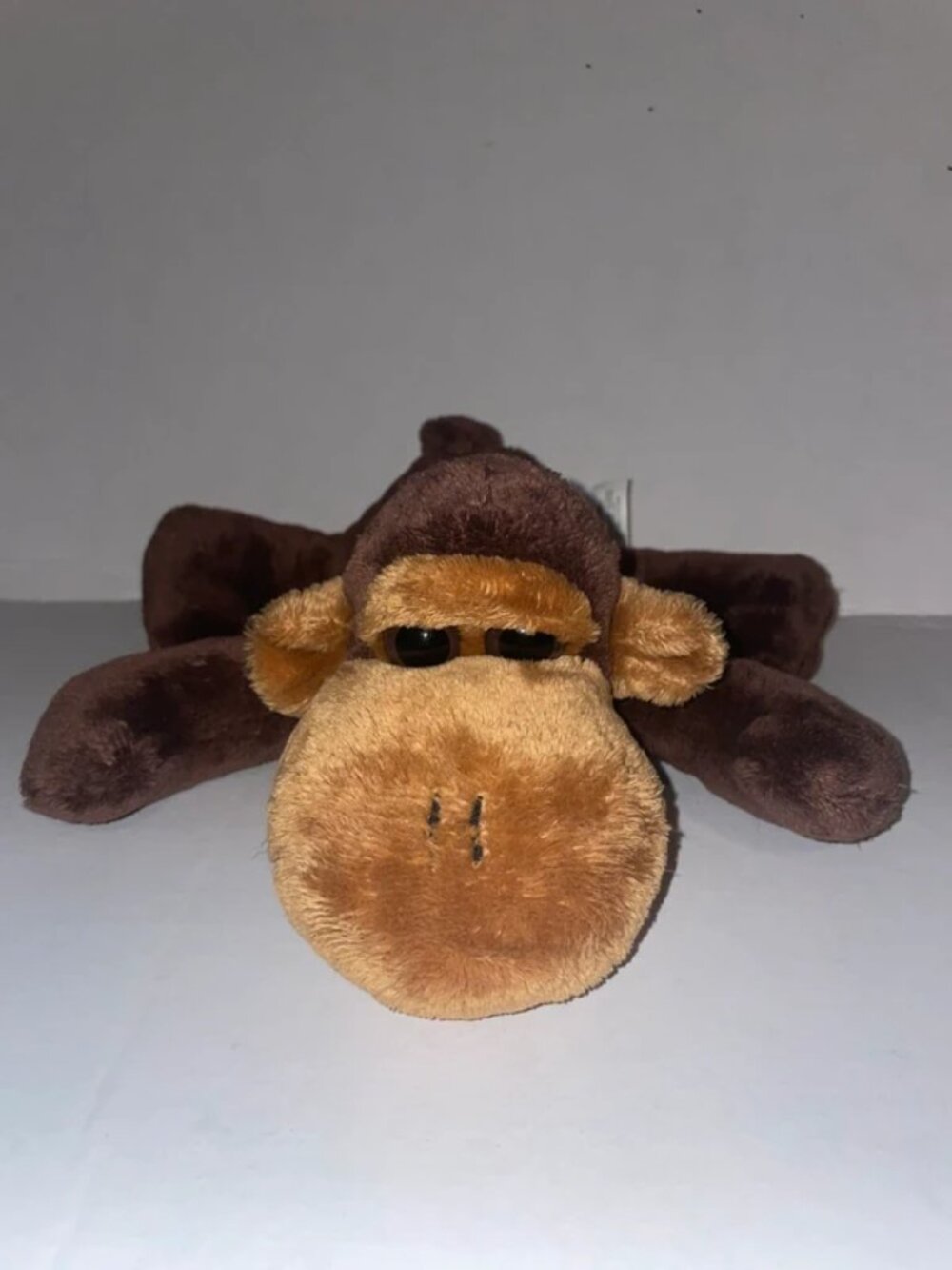 “Michelle” Big-eyed Floppy Monkey Plush